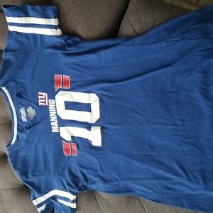 Womens NFL Manning 10 NY Shirt XL